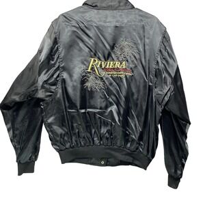 Riviera Hotel Casino‎ Jacket Unisex XL Vintage Embroidered Las Vegas Memorabilia